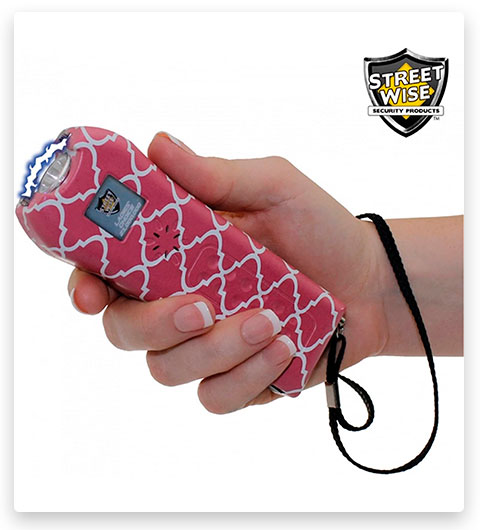 StreetWise Ladies Choice Rechargeable Stun Gun with Alarm and Flashlight