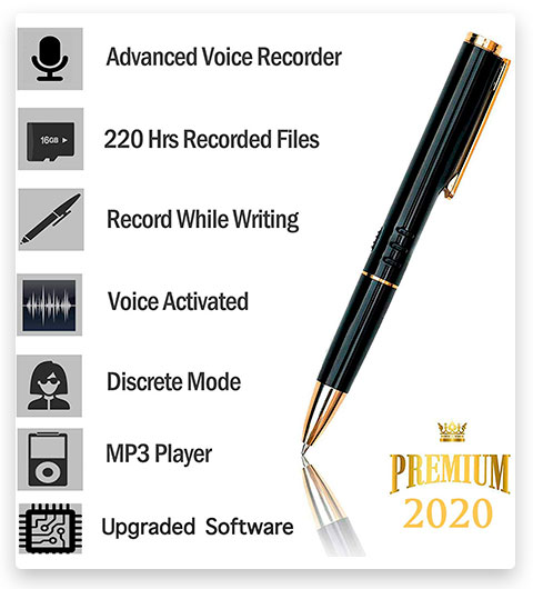 TCTEC-US Surveillance Digital Voice Recorder