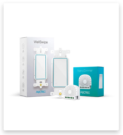 AEOTEC Wallswipe Smart in-Wall Dimmer Kit