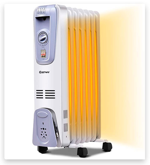 COSTWAY Oil Filled Radiator Heater