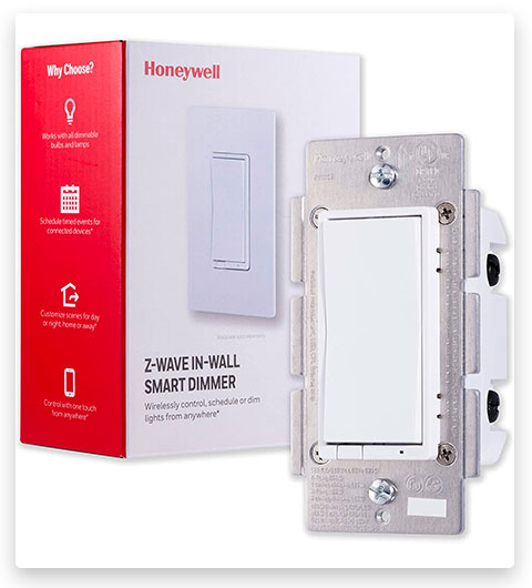 Honeywell UltraPro Z-Wave Plus Smart Light Dimmer Switch