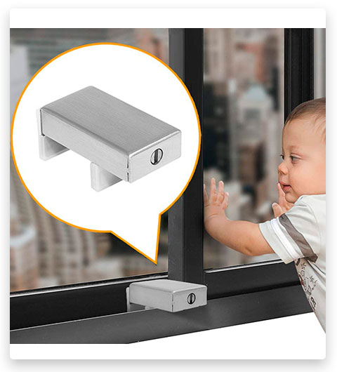 ALLWIN Sliding Window Security Lock with Key