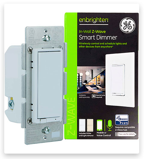 GE Enbrighten Z-Wave Plus Smart Light Dimmer