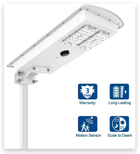 Bestqool Dusk to Dawn Solar Street Light
