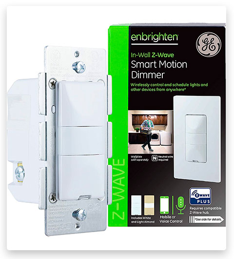 GE Enbrighten Z-Wave Plus Smart Motion Light Dimmer
