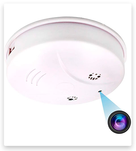 Newwings Smoke Detector Wi-Fi Hidden Spy Camera with Night Vision