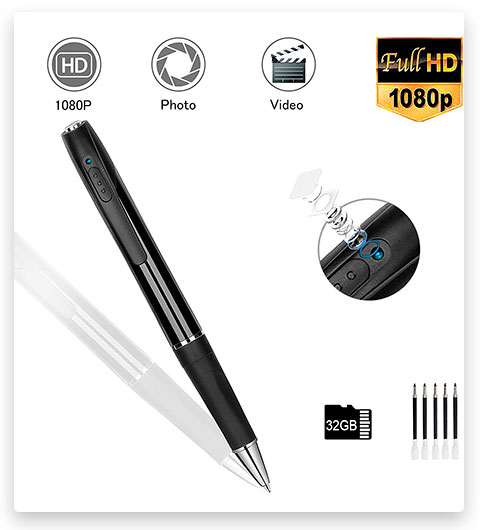 Letown HD Mini Portable Pocket Camera Pen