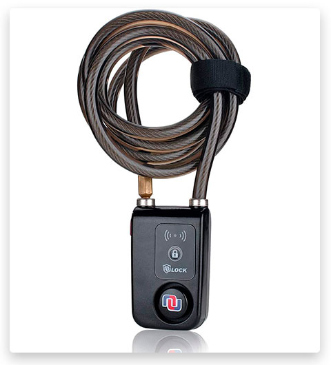 Nulock Alarmed Keyless Bluetooth Bike / Motorcycle / Gate Lock