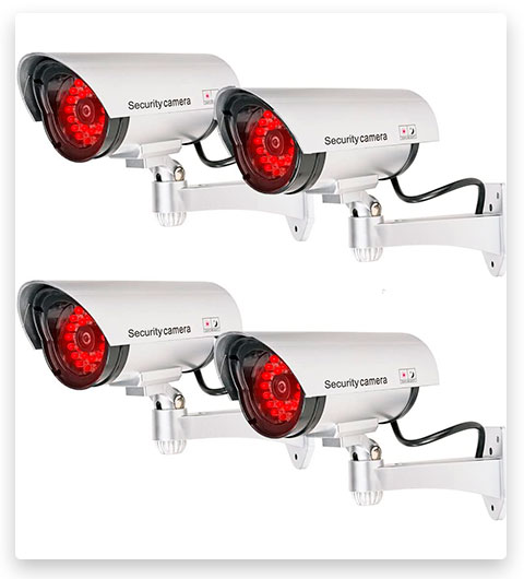 WALI Bullet Dummy Fake Surveillance Security CCTV Dome Camera