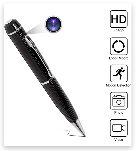 Yumfond Hidden Spy Pen HD Camera
