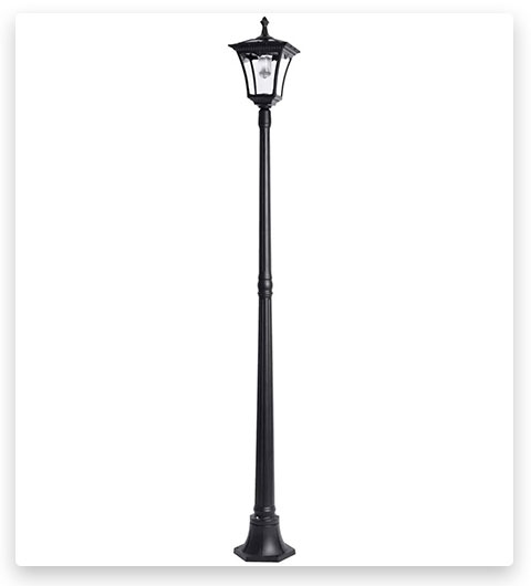 Sterno Home Outdoor Solar LED Street Light
