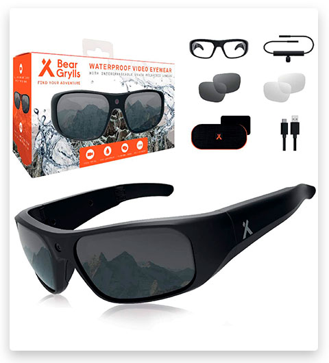 Bear Grylls Waterproof Action Camera Glasses BG-GLS-1