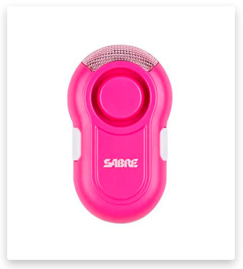 SABRE Personal Alarm with Clip-on & LED Light