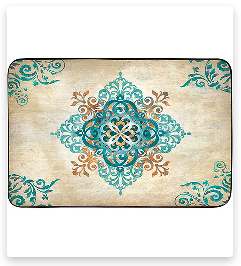 J&V TEXTILES Oversized Chef Series Antifatigue Kitchen Mat