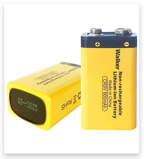 Walker 9v Lithium battery for Smoke Detector