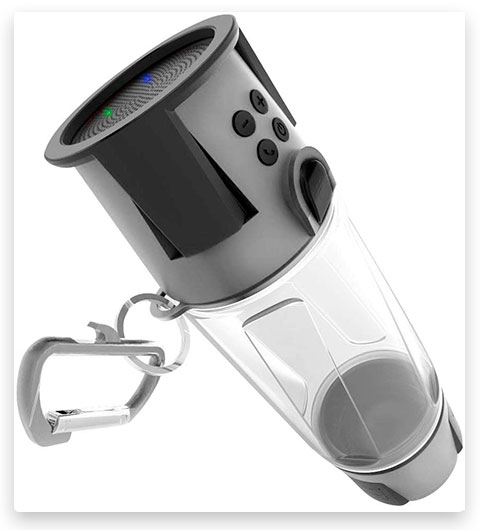 HYDRA Tech Bottle with Bluetooth Speaker, Power Bank Charger and Microphone