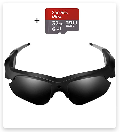 MingSung Camera Video Sunglasses