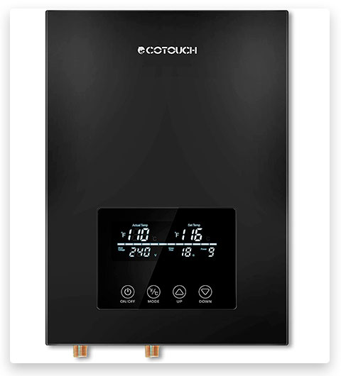 ECOTOUCH Self-Modulating Tankless Water Heater Electric
