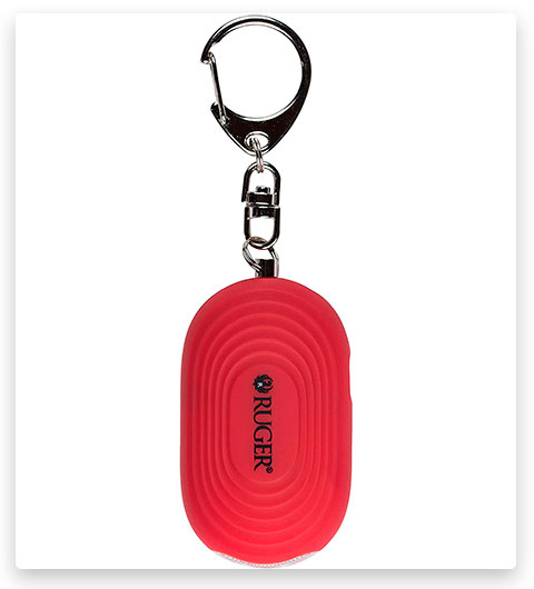 SABRE Ruger Personal Alarm with LED Light and Snap Clip