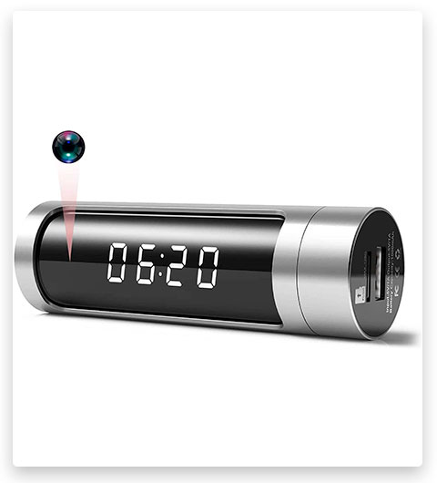 Tcoale Hidden Spy Camera Clock
