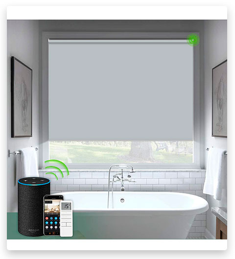 Yoolax Motorized Smart Blind Shade for Window with Remote Control