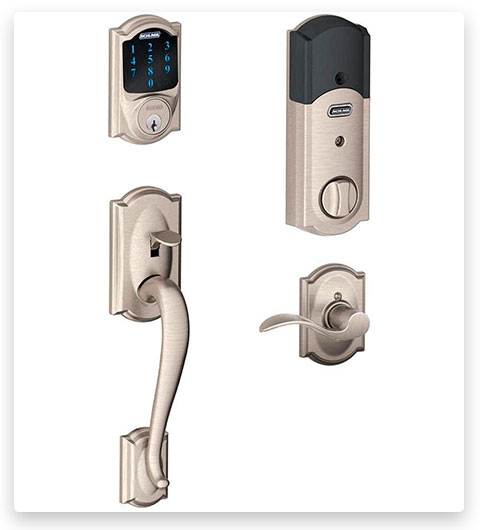Schlage Connect Touchscreen Deadbolt with Built-In Alarm