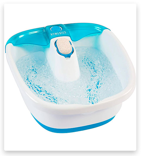 HoMedics Bubble Mate Foot Spa with Toe-Touch Control