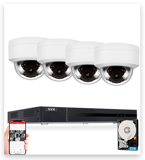 Anpviz 5MP IP POE Security Camera System