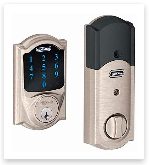 Schlage Z-Wave Connect Camelot Touchscreen Deadbolt with Built-In Alarm