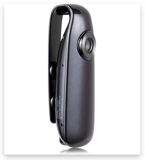 Lenofocus Mini Body Pocket Clip Wearable Full HD Camera
