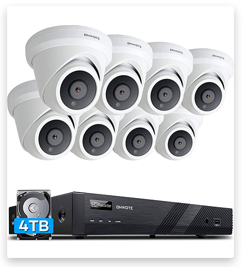 ONWOTE 16 Channel 4K 8MP IP PoE Security Camera System