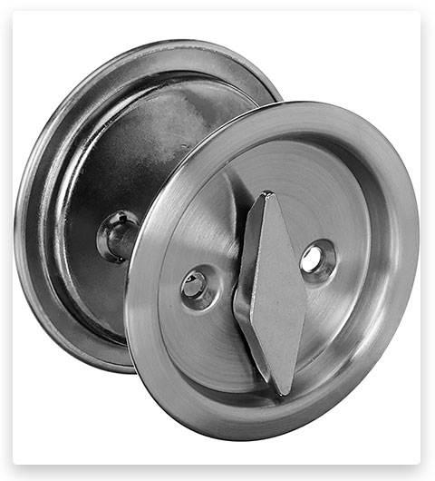 Kwikset 335 Round Bed/Bath Pocket Door Lock