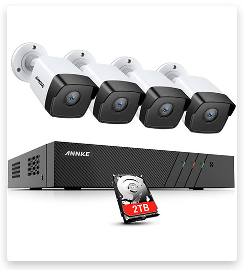 ANNKE 8CH 5MP PoE Home Security Camera System