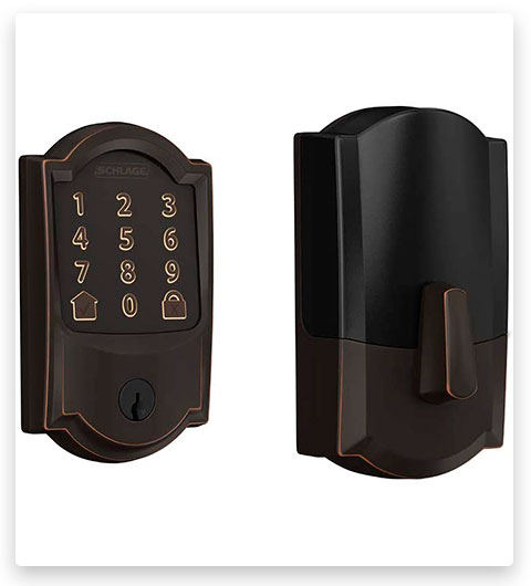 Schlage BE489WB CAM 716 Encode Smart Wifi Deadbolt